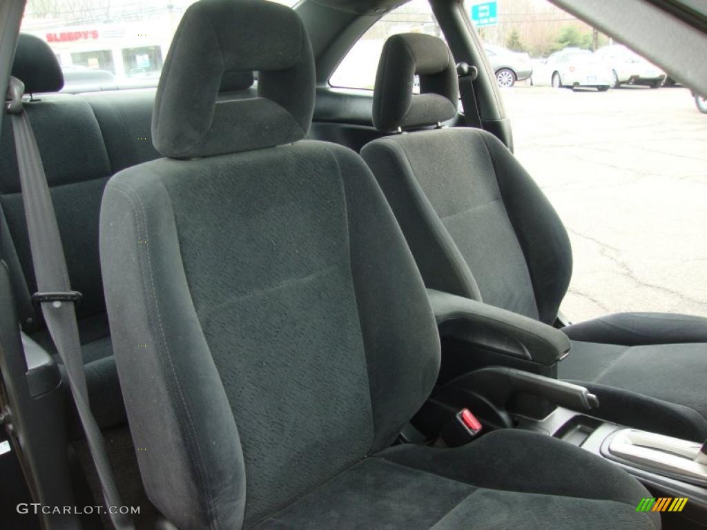 2003 Civic EX Coupe - Nighthawk Black Pearl / Black photo #21