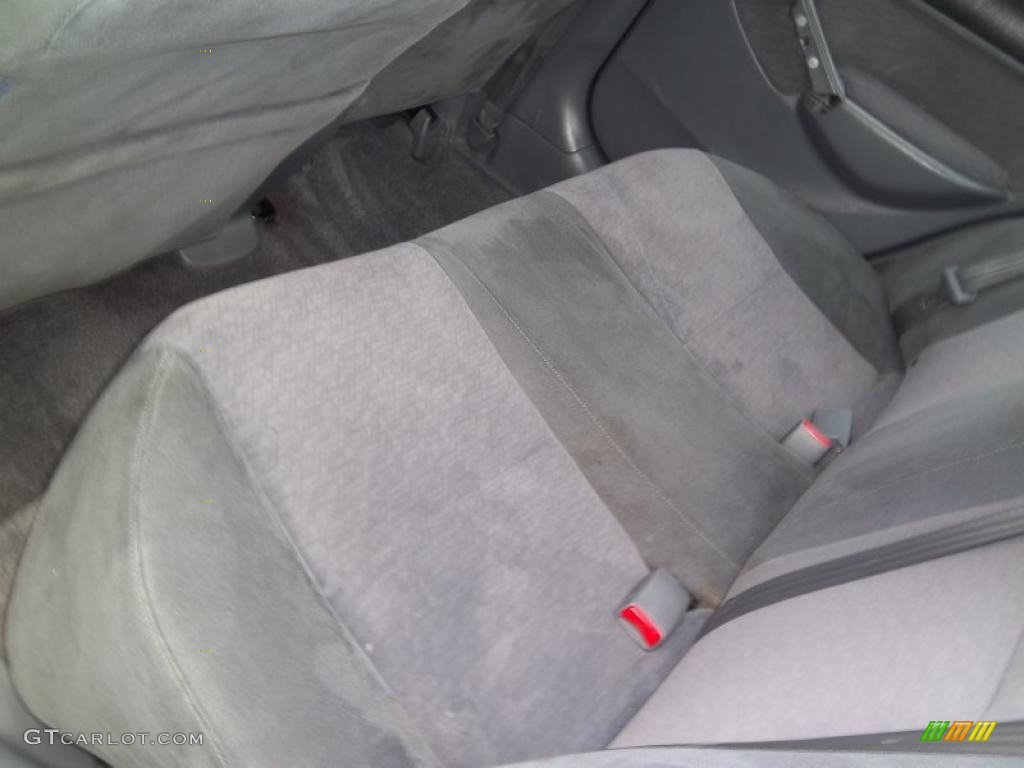 2004 Civic Hybrid Sedan - Opal Silver Blue Metallic / Gray photo #16