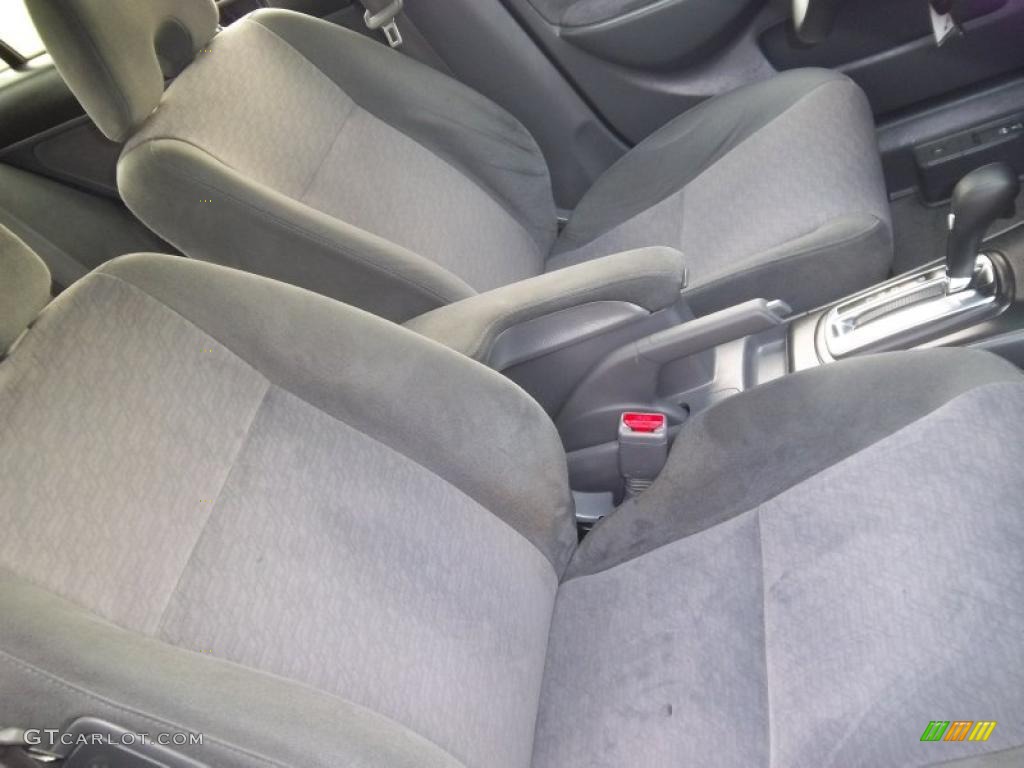 2004 Civic Hybrid Sedan - Opal Silver Blue Metallic / Gray photo #18