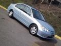 2004 Opal Silver Blue Metallic Honda Civic Hybrid Sedan  photo #28