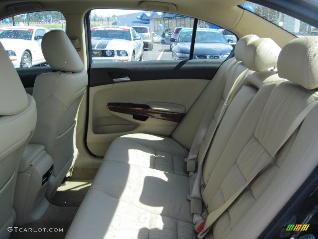Ivory Interior 2011 Honda Accord EX-L Sedan Photo #47582150