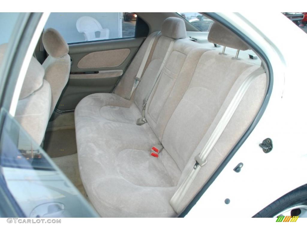 Beige Interior 2001 Hyundai Sonata GLS V6 Photo #47582426