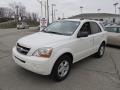 2009 Clear White Kia Sorento LX 4x4  photo #5