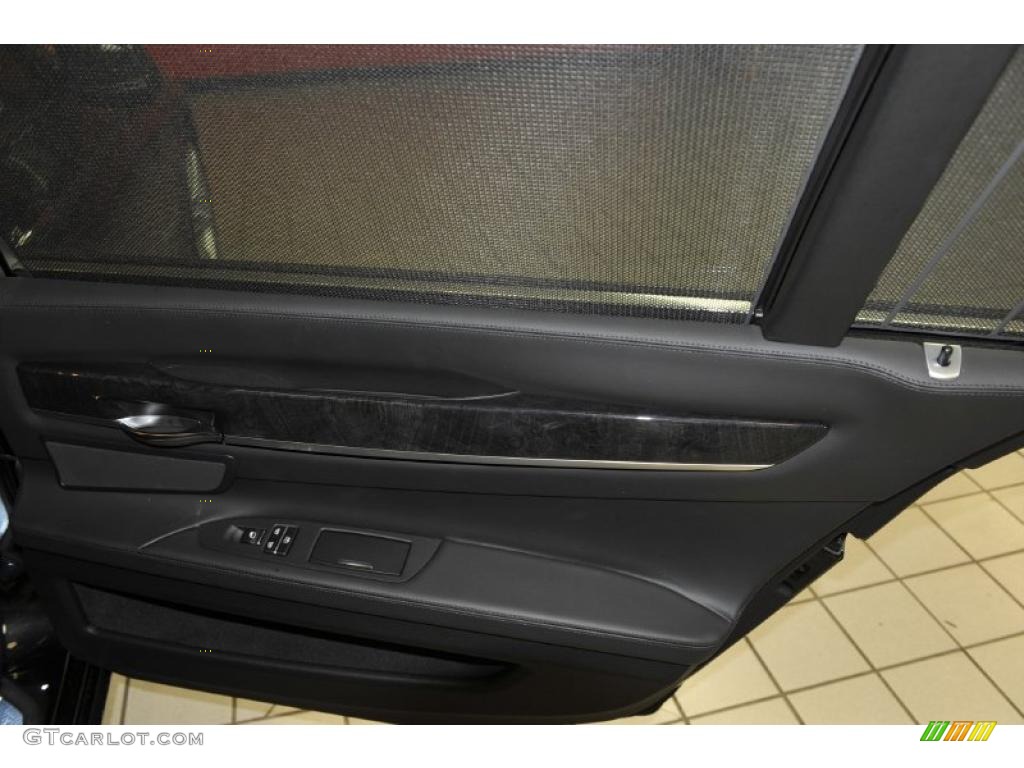 2011 7 Series 750Li Sedan - Black Sapphire Metallic / Black Nappa Leather photo #15