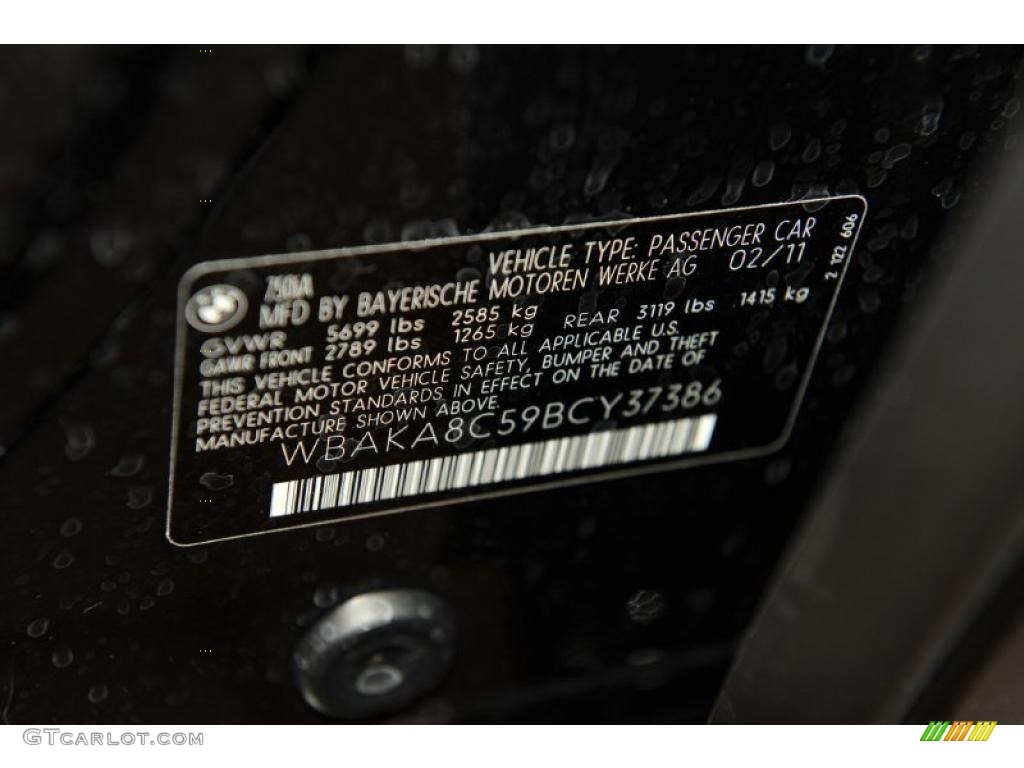 2011 7 Series 750i Sedan - Black Sapphire Metallic / Black Nappa Leather photo #6