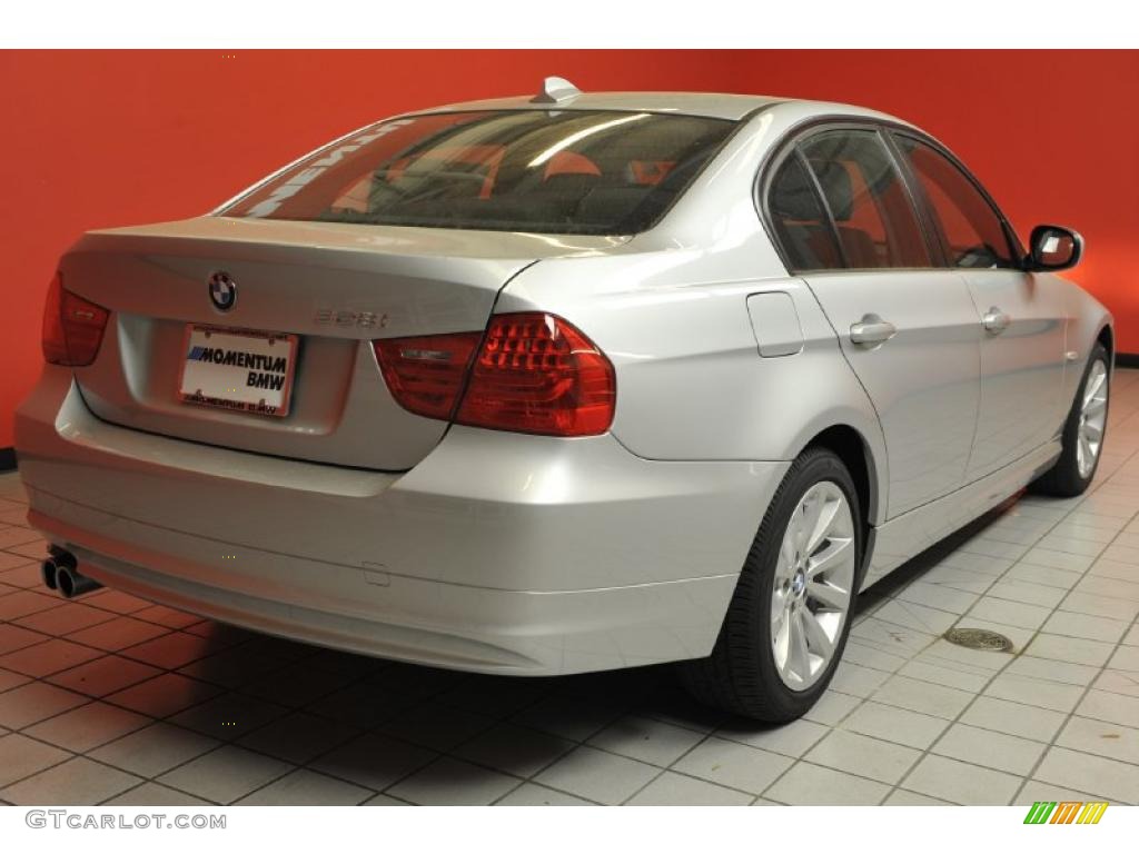 2011 3 Series 328i Sedan - Titanium Silver Metallic / Black Dakota Leather photo #3