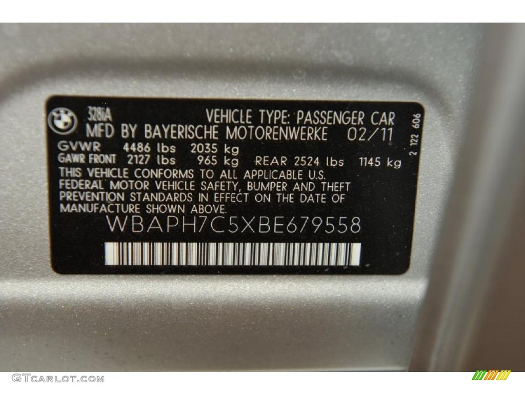 2011 3 Series 328i Sedan - Titanium Silver Metallic / Black Dakota Leather photo #6