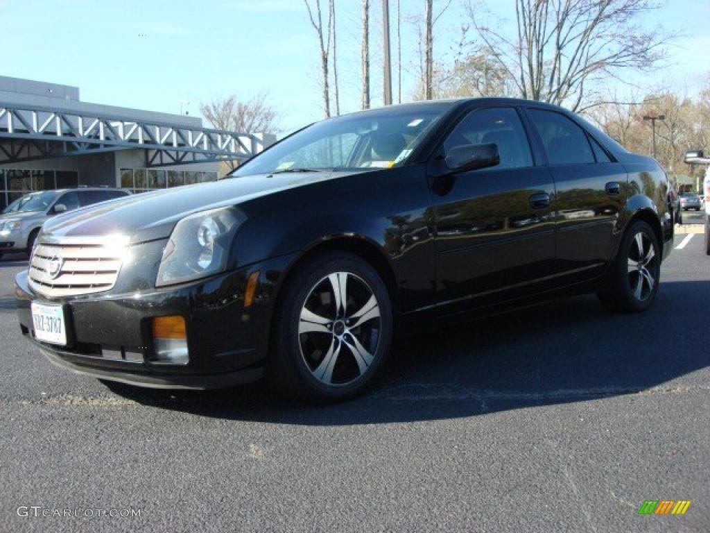 Black Raven 2005 Cadillac CTS Sedan Exterior Photo #47585530