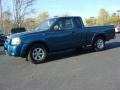 2001 Electric Blue Metallic Nissan Frontier XE King Cab  photo #2