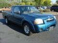 2001 Electric Blue Metallic Nissan Frontier XE King Cab  photo #7