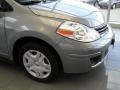 2010 Magnetic Gray Metallic Nissan Versa 1.8 S Hatchback  photo #9