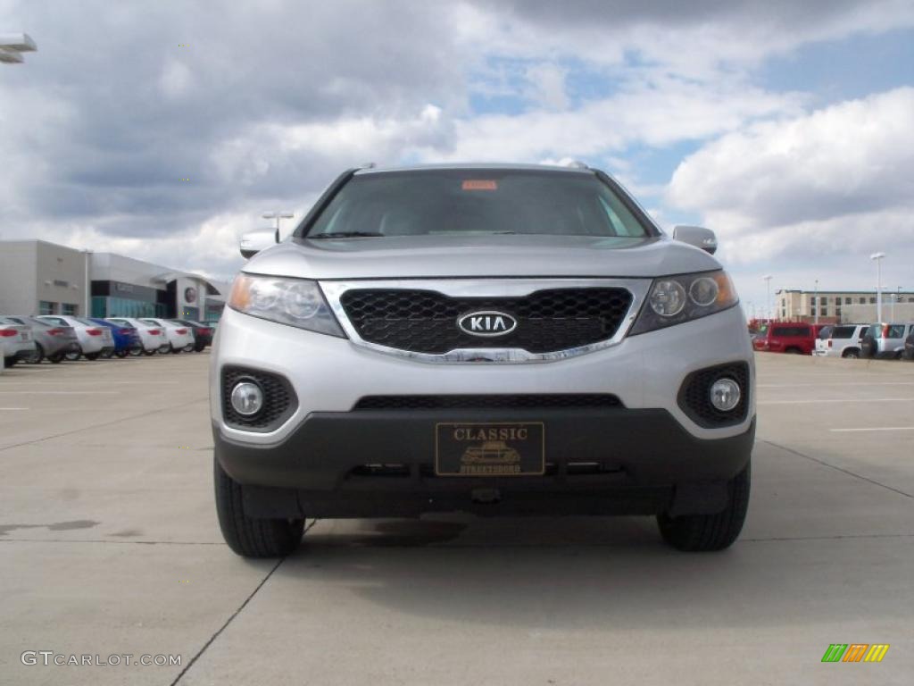 2011 Sorento LX - Bright Silver / Gray photo #2