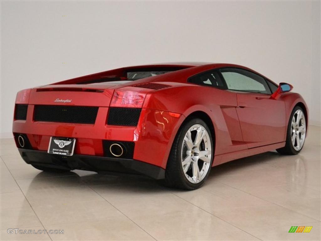 2008 Gallardo Coupe - Rosso Vik / Nero Perseus photo #7