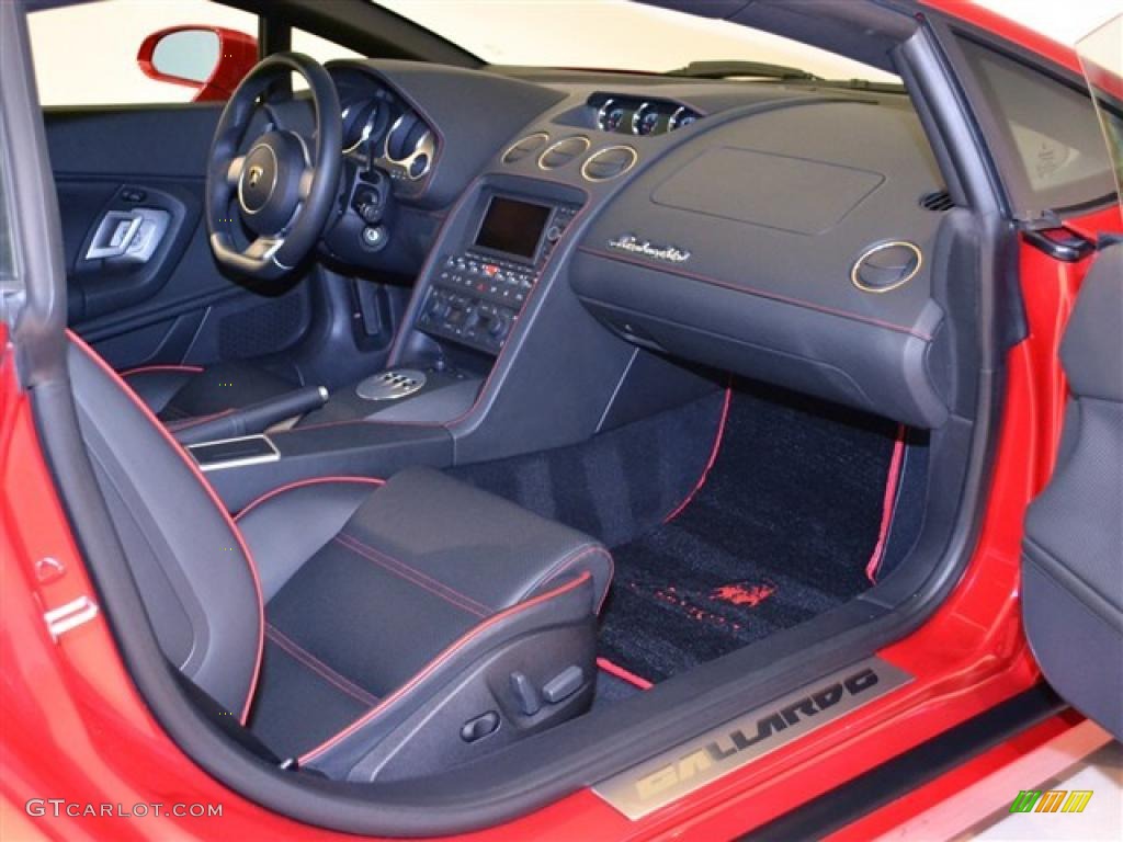 2008 Lamborghini Gallardo Coupe Nero Perseus Dashboard Photo #47587006