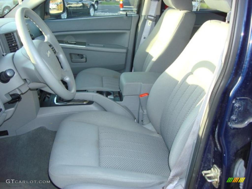 Medium Slate Gray Interior 2005 Jeep Grand Cherokee Laredo Photo #47587195