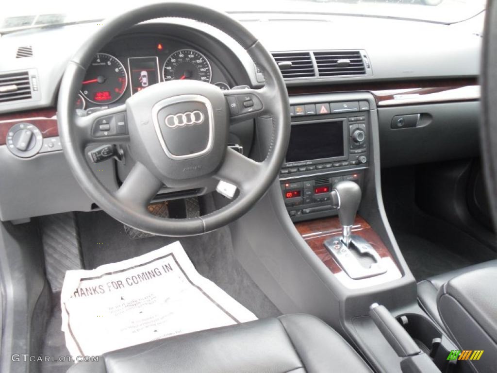 2008 A4 3.2 Quattro S-Line Sedan - Ibis White / Black photo #7