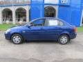 2007 Dark Sapphire Blue Hyundai Accent GLS Sedan  photo #2