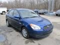 2007 Dark Sapphire Blue Hyundai Accent GLS Sedan  photo #5