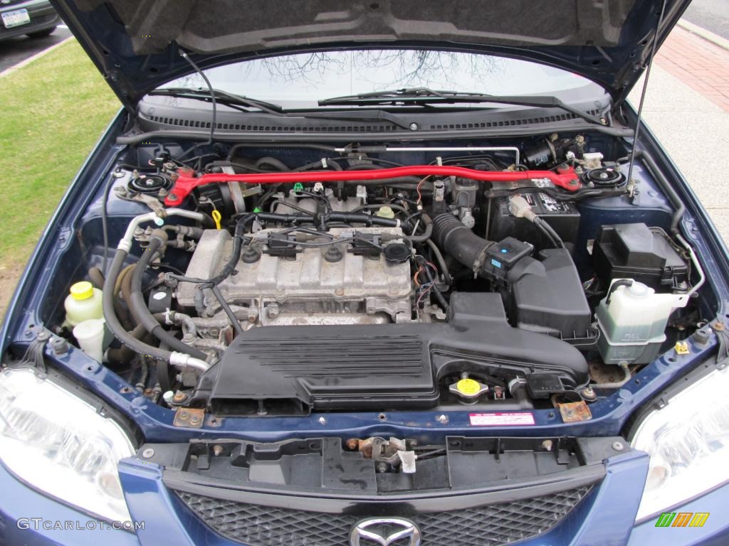 2003 Mazda Protege 5 Wagon 2.0 Liter DOHC 16-Valve 4 Cylinder Engine Photo #47587966