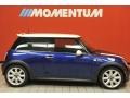 2003 Indi Blue Metallic Mini Cooper S Hardtop  photo #4