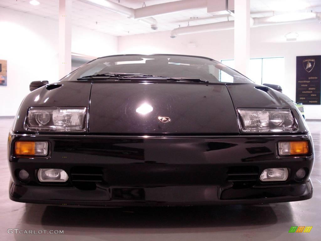 1999 Diablo VT Roadster - Deep Black / Black/Grey photo #5
