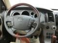 Sand Beige Steering Wheel Photo for 2011 Toyota Sequoia #47589055