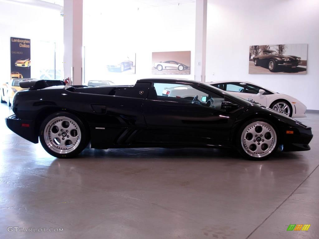 1999 Diablo VT Roadster - Deep Black / Black/Grey photo #9