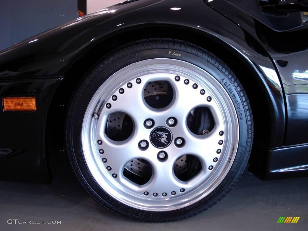 1999 Diablo VT Roadster - Deep Black / Black/Grey photo #11