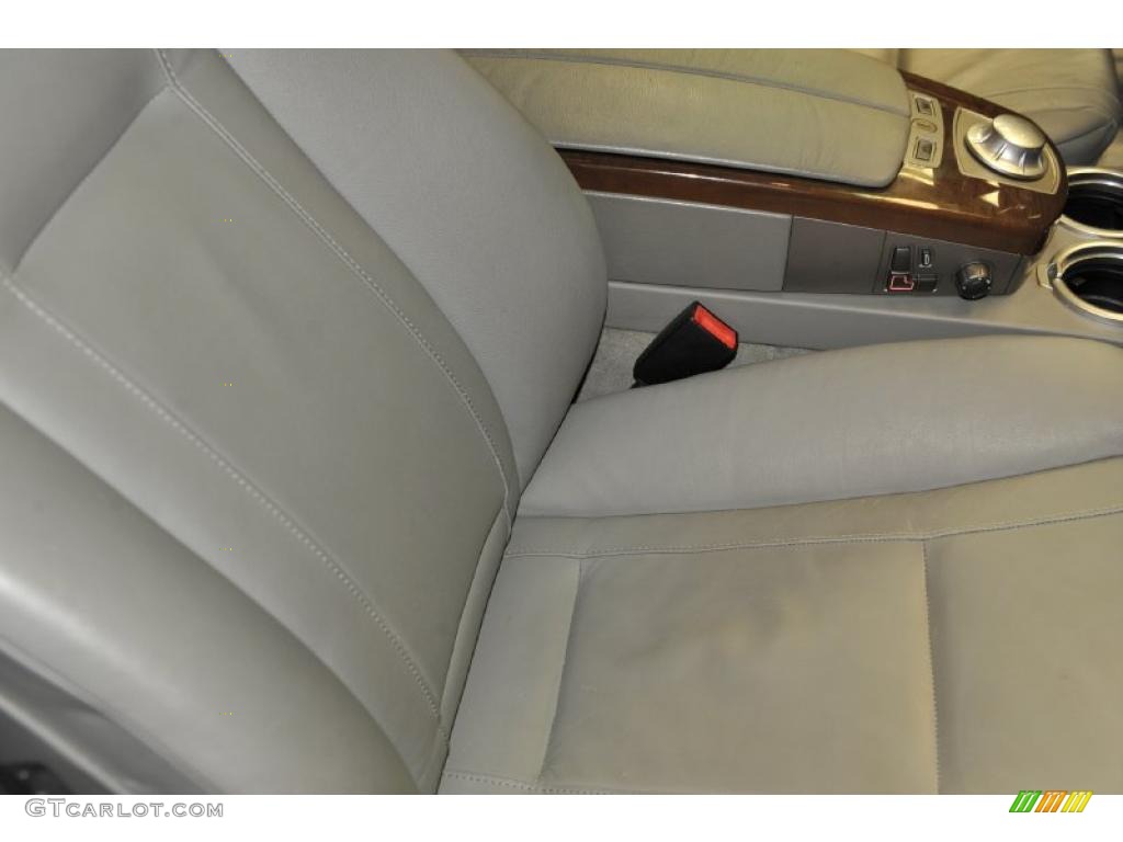 2002 7 Series 745i Sedan - Titanium Grey Metallic / Flannel Grey photo #50