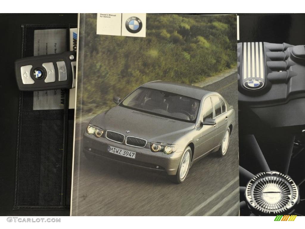 2002 7 Series 745i Sedan - Titanium Grey Metallic / Flannel Grey photo #55
