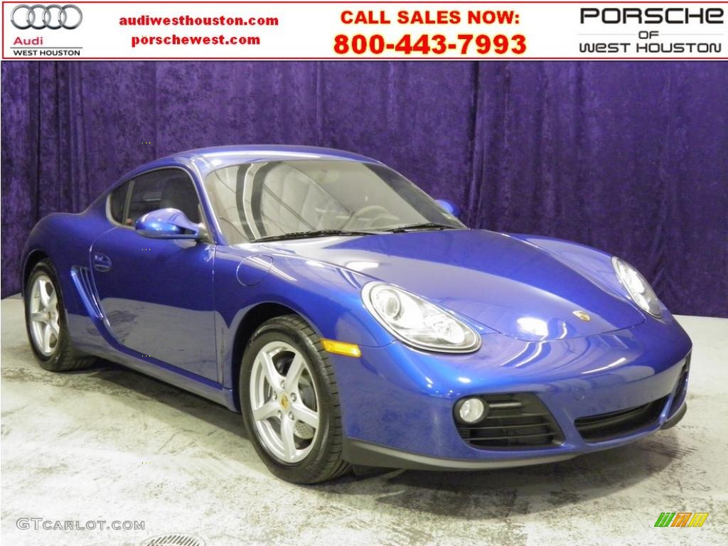 2009 Cayman  - Aqua Blue Metallic / Stone Grey photo #1