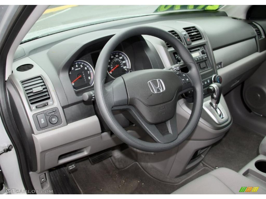 2011 Honda CR-V LX Gray Dashboard Photo #47590420