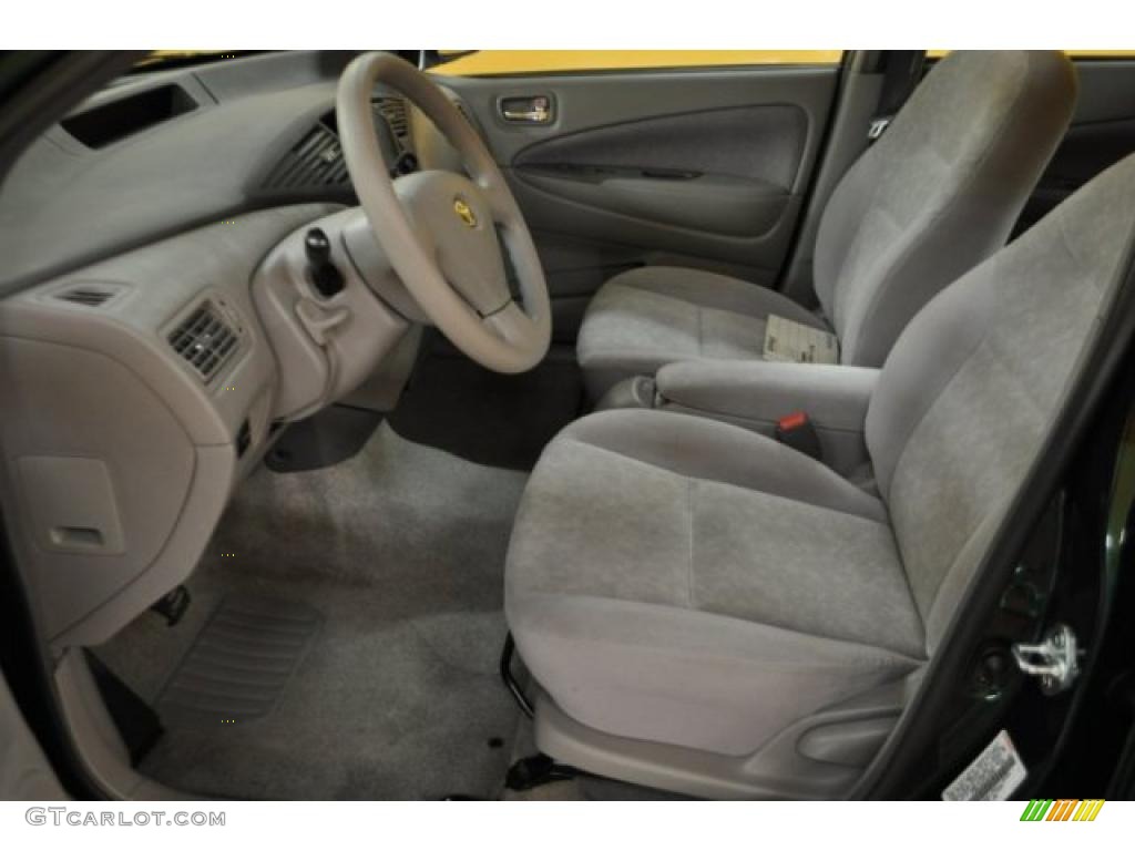 Gray Interior 2001 Toyota Prius Hybrid Photo #47590951