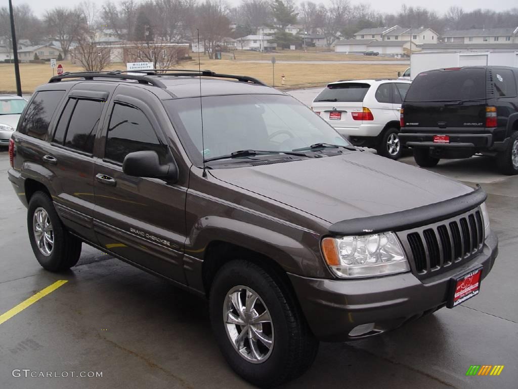 2000 Grand Cherokee Limited 4x4 - Taupe Frost Metallic / Agate photo #2