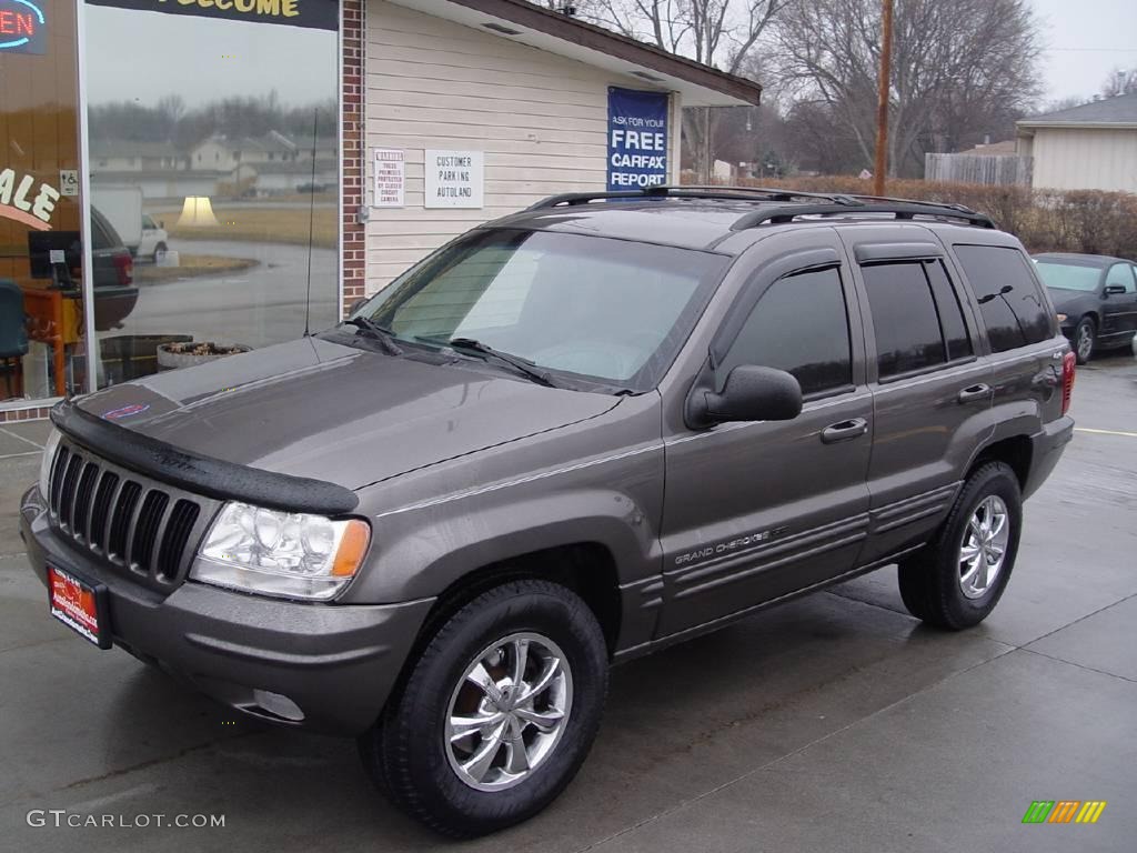 2000 Grand Cherokee Limited 4x4 - Taupe Frost Metallic / Agate photo #3