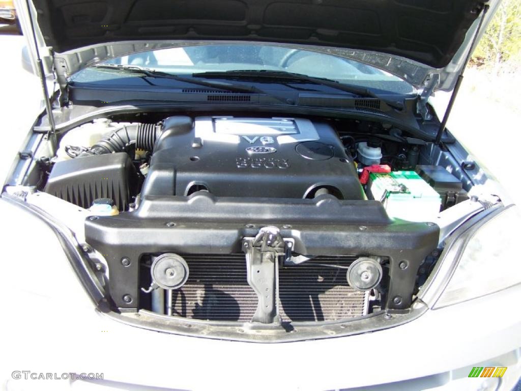 2004 Kia Sorento LX 3.5 Liter DOHC 24-Valve V6 Engine Photo #47591281