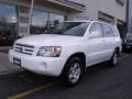 Super White 2005 Toyota Highlander 4WD