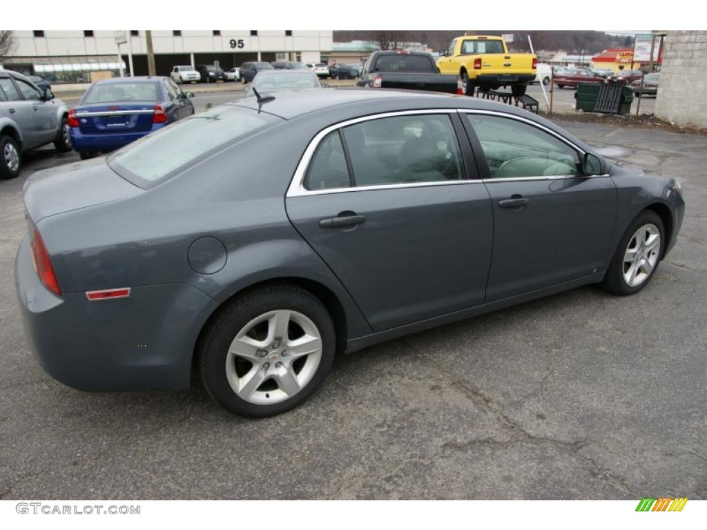 2009 Malibu LS Sedan - Dark Gray Metallic / Titanium photo #5