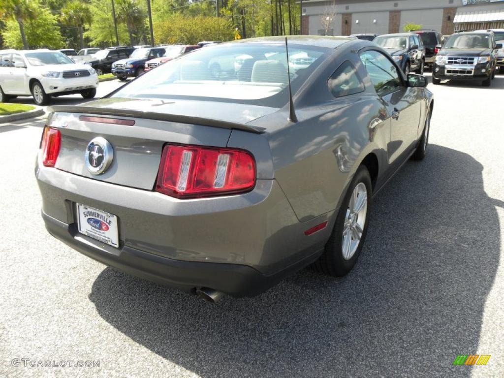 2011 Mustang V6 Premium Coupe - Sterling Gray Metallic / Stone photo #11