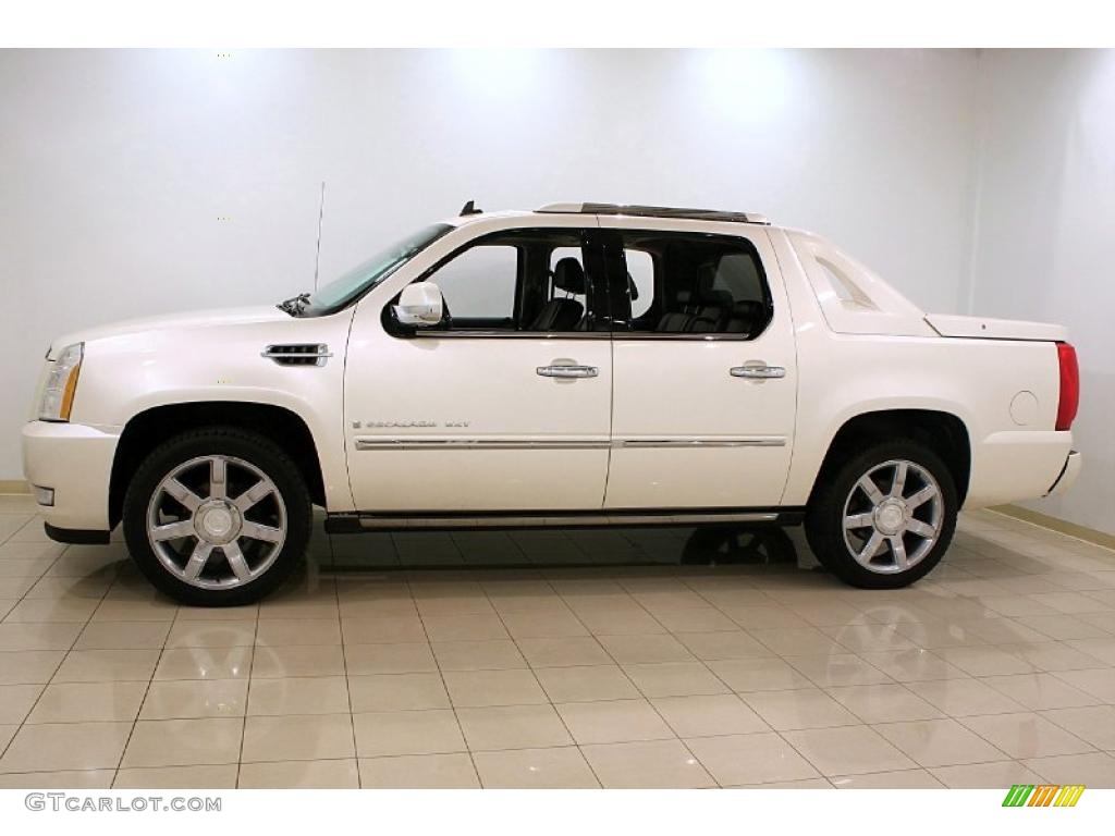 2008 Escalade EXT AWD - White Diamond / Ebony photo #4