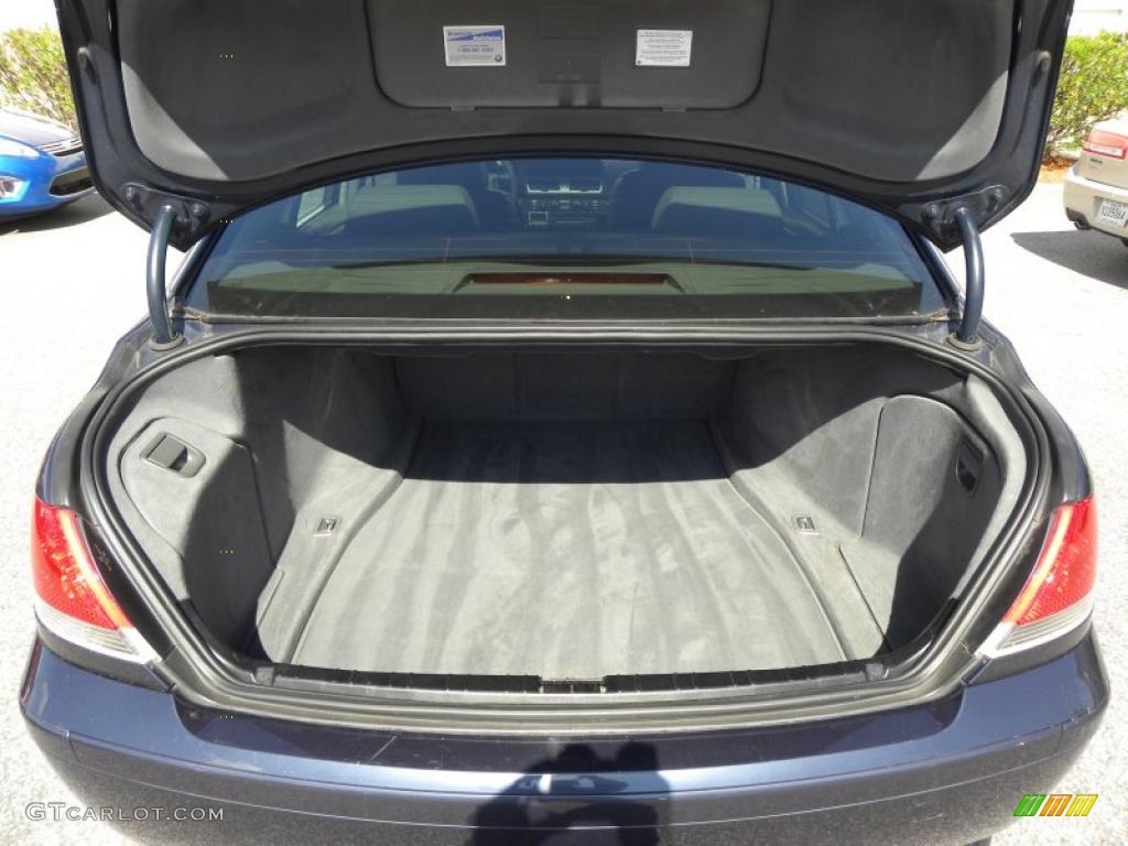 2003 7 Series 745i Sedan - Orient Blue Metallic / Basalt Grey/Flannel Grey photo #18