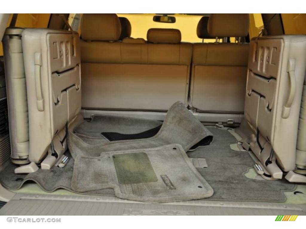 2001 LX 470 - Riverrock Green Metallic / Ivory photo #13