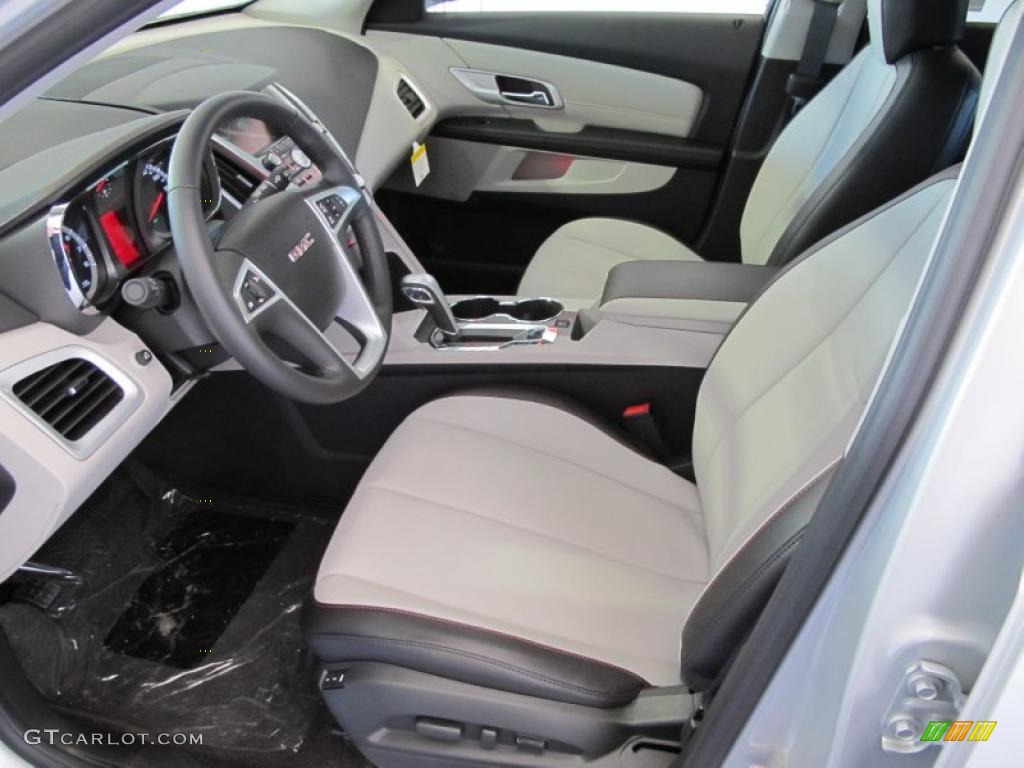 Light Titanium Interior 2011 GMC Terrain SLT Photo #47596925