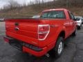 2011 Race Red Ford F150 STX SuperCab 4x4  photo #2