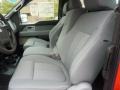 Steel Gray Interior Photo for 2011 Ford F150 #47597111