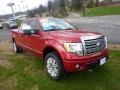 2010 Red Candy Metallic Ford F150 Platinum SuperCrew 4x4  photo #1
