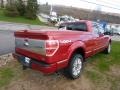 2010 Red Candy Metallic Ford F150 Platinum SuperCrew 4x4  photo #2