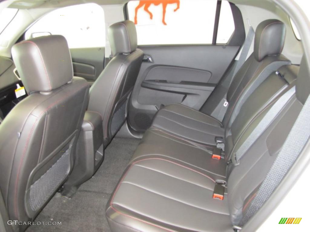 Jet Black Interior 2011 GMC Terrain SLT Photo #47597834