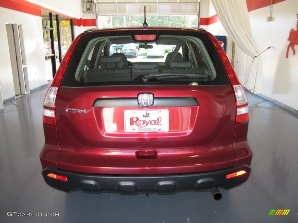 2007 CR-V LX - Tango Red Pearl / Gray photo #3