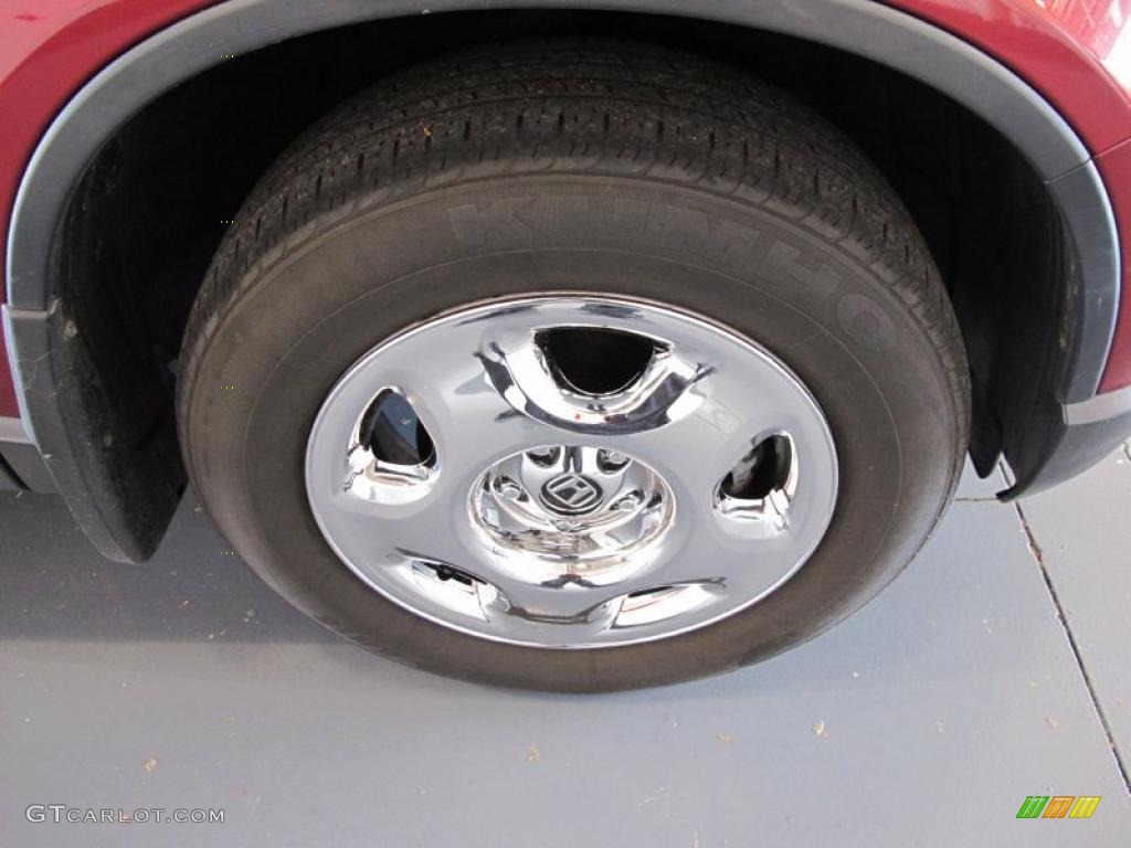 2007 CR-V LX - Tango Red Pearl / Gray photo #7